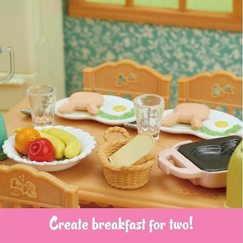 Calico Critters, Doll House Furniture and Décor, Breakfast Playset thumbnail 3