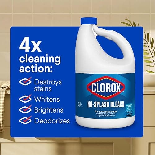 Clorox No Splash Bleach, 117 Fluid Ounces (Package May Vary) thumbnail 6