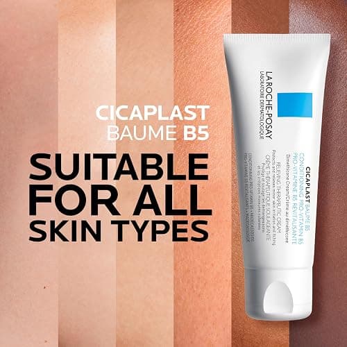 La Roche-Posay Cicaplast Baume B5 Dry Skin Repair Multipurpose Balm Moisturizer & BUNDLE with Lip Balm, For Babies, Children, Adolescents & Adults. Suitable For Sensitive Skin & Fragrance-free thumbnail 4