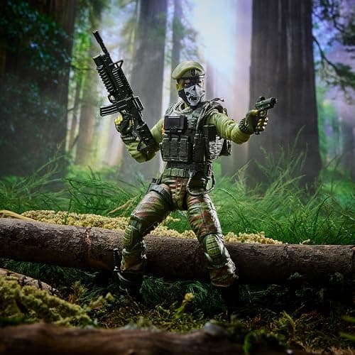 G.I. Joe Classified Series Legacy Collection: Action Soldier - Special Forces, Collectible 6 Inch Action Figure Set with 16 Accessories | G.I. Joe Classified 6 Inch Action Figure Legacy Deluxe - Special Forces Soldier thumbnail 8