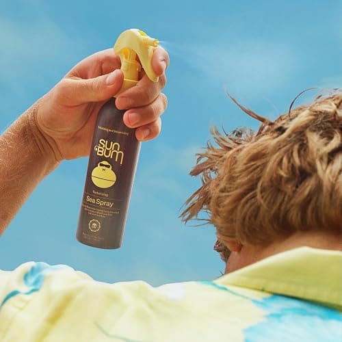 Sun Bum Sea Spray | Texturizing and Volumizing Sea Salt Spray | UV Protection With a Matte Finish | Medium Hold | For All Hair Types | 6 FL OZ Bottle | Texturizing, Volumizing, UV Protection, Matte Finish, All Hair Types, 6 FL OZ thumbnail 6
