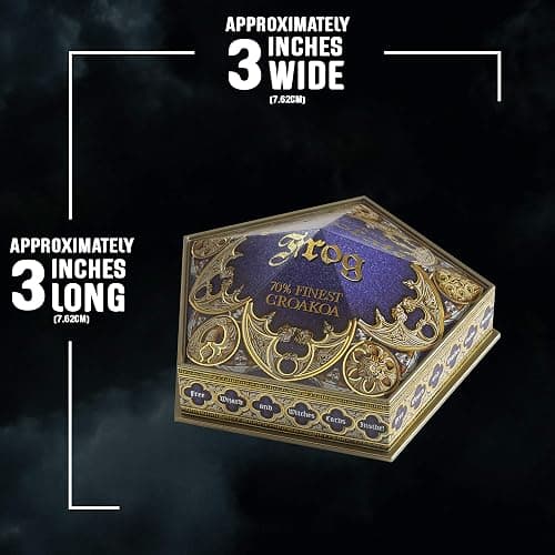 The Noble Collection Harry Potter Non Edible Chocolate Frog Prop Replica thumbnail 3