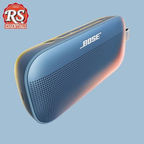 Bose SoundLink Flex Bluetooth Speaker (2nd Gen) - Portable Outdoor Speaker with Hi-Fi Audio, Waterproof and Dustproof, USB-C, Up to 12 Hours Battery Life, Blue Dusk thumbnail 2