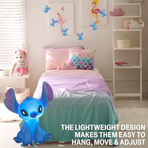 Disney Stitch LED String Lights 10 pcs, Fairy Lights Kids Teenagers Adults 150cm, Indoor Bedroom Dorm Decor Accessories thumbnail 4