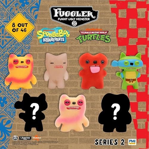 Fuggler Series 2 Collectible Figures 8-Pack Window Box | Mystery Toy Set with Hidden Characters, Rare Chase Figures, Creepy Miniatures, Disturbing Designs, Collectible Assortments A–F (Assortment A) thumbnail 3