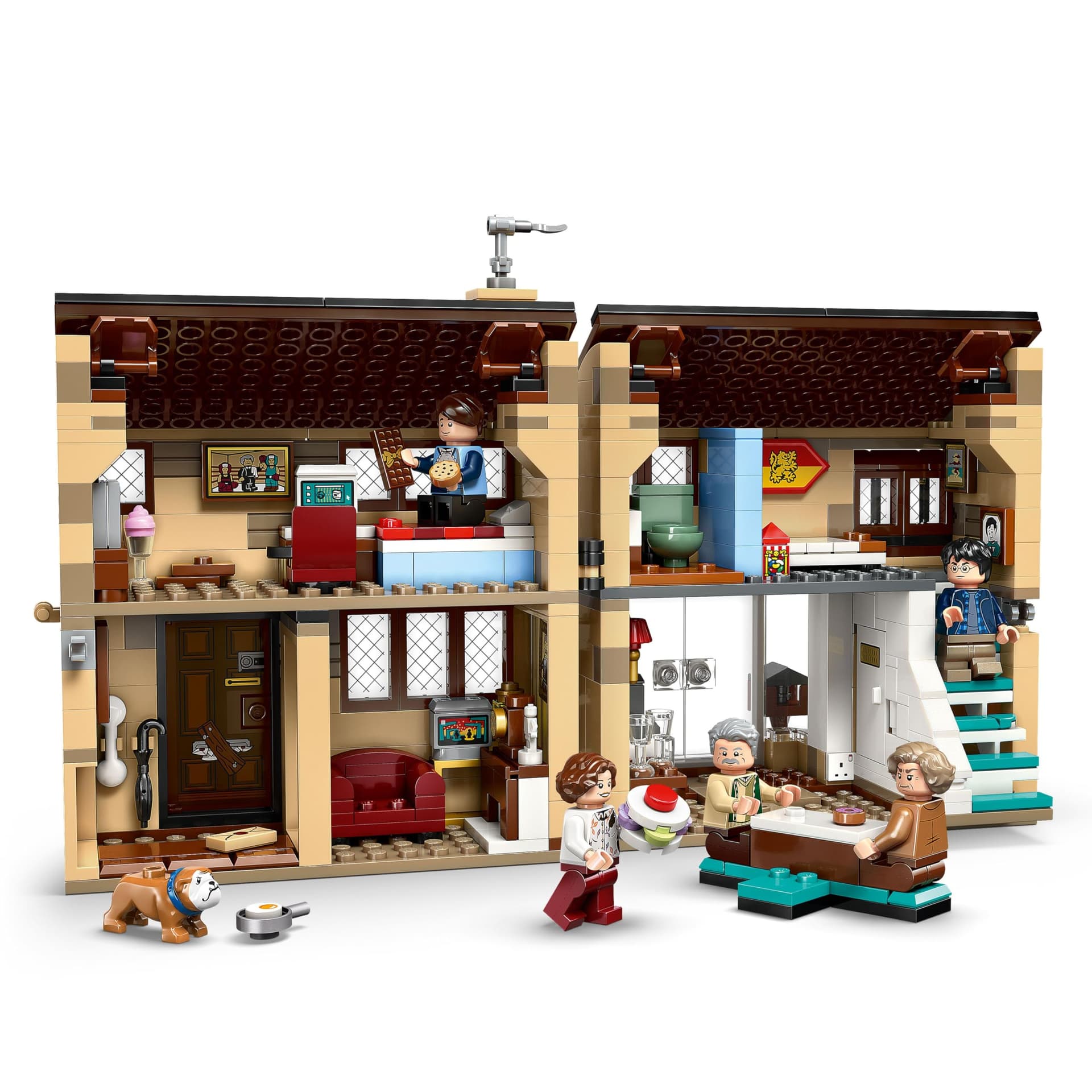 LEGO Harry Potter Rua dos Alfeneiros: A Visita da Tia Guida 76451 thumbnail 3