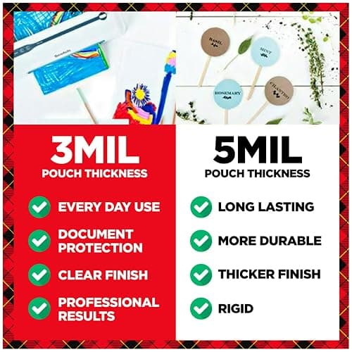 Scotch Thermal Laminating Pouches, 200 Count, Clear, 3 mil., Ideal Office or School Supplies, Fits Letter Sized Paper (8.9 in. × 11.4 in.) thumbnail 3