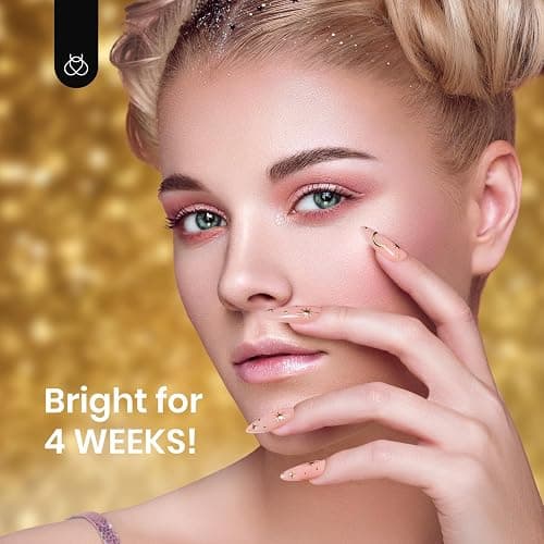 Beetles Metallic Gold Gel Liner 7ml French Tip Gel Polish 3D Mirror Chrome Effect Metal Painted Nail Polish Build in Thin Brush French Swirl Line Nail Art Soak off Uv Lamp Manicure Salon thumbnail 7