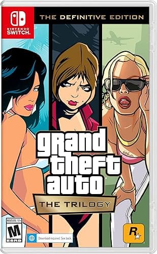 Grand Theft Auto The Trilogy Definitive Edition - Nintendo Switch - Image 1