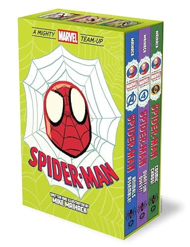 Spider-Man: A Mighty Marvel Team-Up 3-Book Box Set: 3 Original Graphic Novels: Animals Assemble!, Quantum Quest!, Cosmic Chaos! thumbnail 2