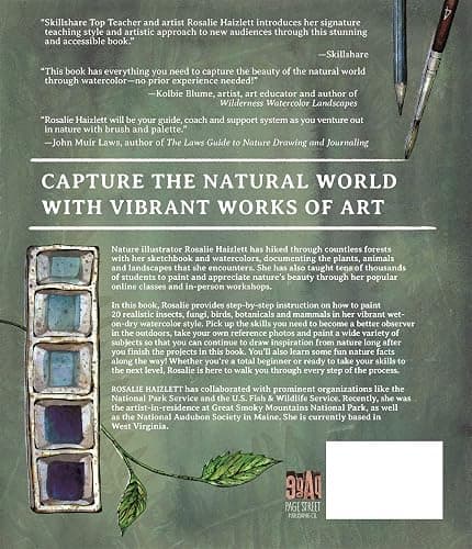 Watercolor in Nature: Paint Woodland Wildlife and Botanicals with 20 Beginner-Friendly Projects thumbnail 2