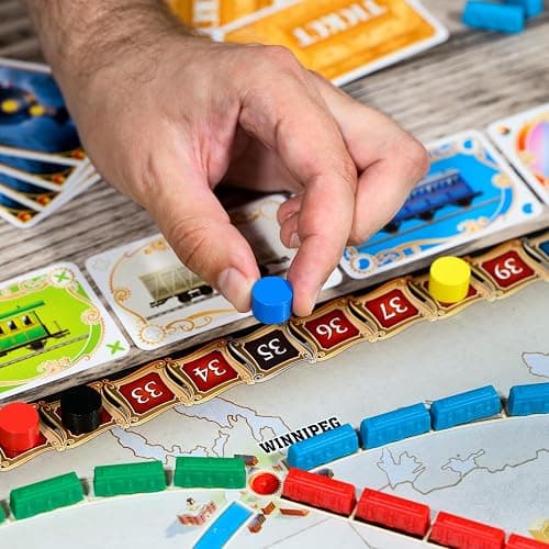 Asmodee Ticket to Ride Board Game (2025 Refresh) - A Cross-Country Train Adventure for Friends and Family, Strategy Game for Kids & Adults, Ages 8+, 2-5 Players, 30-60 Minute Playtime thumbnail 5