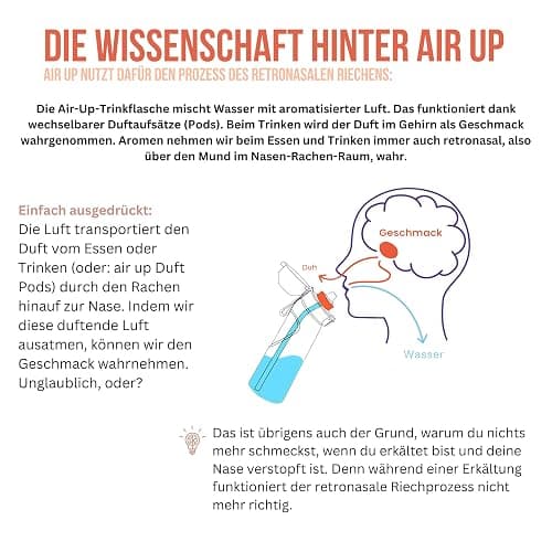 Duft-Pods Original für Air Up Flasche mit erfrischendem Kirsche-Geschmack - 0 Zucker, 0 Kalorien nur natürliches Aroma - 3x Air Up Pods für 15L Wasser mit Geschmack durch Duft thumbnail 3