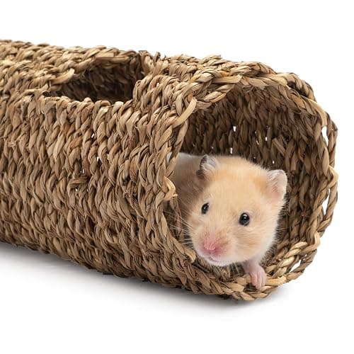 Niteangel Creative & Composable Hamster Tunnel - DIY & Build Unique Tube Burrow as Hideout for Small Sized Animals Like Hamsters Mouse Gerbils Mice (7.5-inch L - HC) thumbnail 2