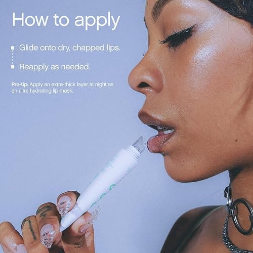 Topicals Slick Salve Mint Glossy Lip Balm | Soothes Discomfort, Strengthens Barrier and Provides Lasting Hydration & Relief | Vegan, Paraben-Free Formula with Hyaluronic Acid and Ceramides (0.5 Fl Oz) thumbnail 7