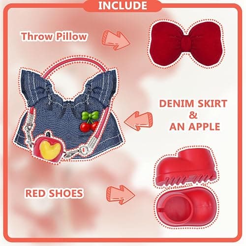 Labubu Cute Doll Clothes for 17 cm Doll Outfits Women Friend Happy Birthday Gift Funny Teen Girl Gifts Trendy Stuff Female Friend Coworker Christmas Xmas Ideas Close BFF Work Unique thumbnail 2