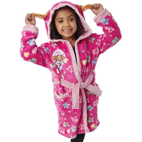 Paw Patrol Bath Robe | Skye Girls Bathrobe | Girls Robes | Official Merchandise thumbnail 2