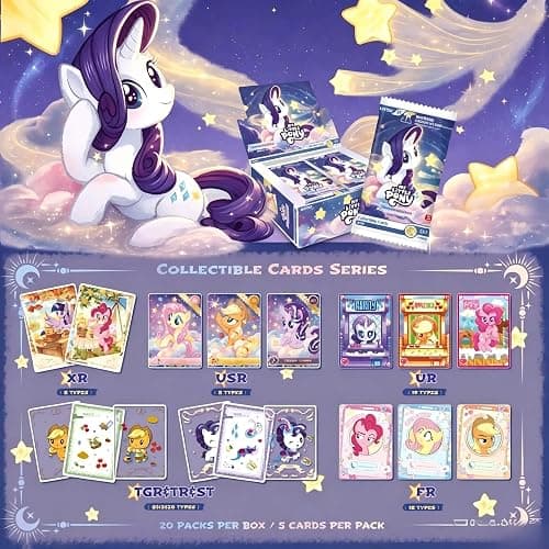 KAYOU My Little Pony Friendship Eternal Cards - Rainbow Edition English Series 2 Original Box 20 Pack 100 Pcs [NA] thumbnail 3