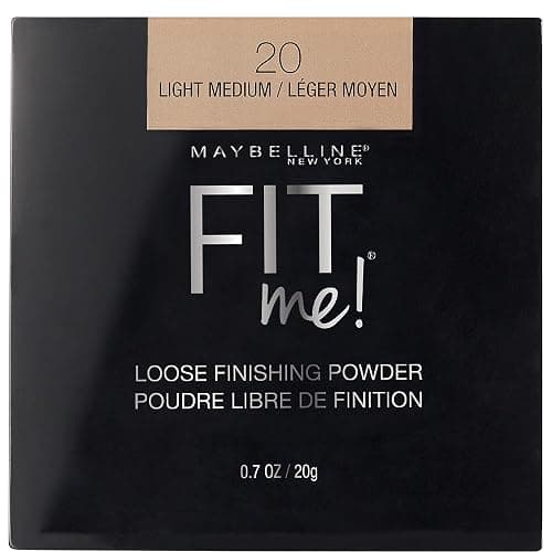 Maybelline Fit Me Loose Setting Powder, Face Powder Makeup & Finishing Powder, Light Medium, 1 Count - Image 1
