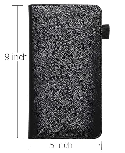 Server Book with Zipper Pocket and Magnetic Closure Server Booklet Waitress Books Serving Book with Money Pocket Waitstaff Organizer Fit Server Apron Waiter Book Wallet High Volume Pocket thumbnail 3