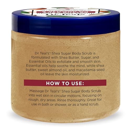 Dr Teal's Shea Butter & Almond Oil Body Sugar Scrub 538g thumbnail 2
