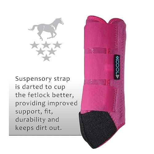 Professional's Choice 2XCOOL Sports Medicine Horse Boots | Protective & Breathable Design for Ultimate Comfort & Durability in Active Horses | Value 4 Pack thumbnail 7