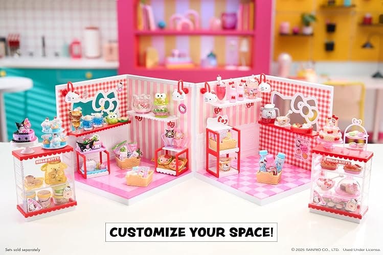 MGA's Miniverse Make It Mini Spaces Hello Kitty, Building Set, Customize, DIY Crafts, Rooms, Hobby, Collectors, Display, Gifts, 8+ thumbnail 6