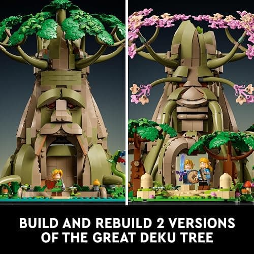 LEGO The Legend of Zelda Great Deku Tree 2in1 - Model Building Set for Adults, Ages 18+ - Collectible Zelda Kit for Home Decor, Office or Bedroom - Gift Idea for Fans of Video Game - 77092 thumbnail 4