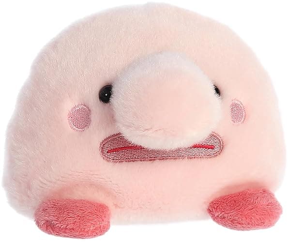 Aurora® Adorable Palm Pals™ Bart Blobfish™ Stuffed Animal - Pocket-Sized Play - Collectable Fun - Pink 5 Inches thumbnail 3
