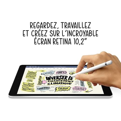 2021 Apple iPad (10,2-zoll, Wi-Fi + Zellular, 64GB) Space Grau (Generalüberholt) thumbnail 4