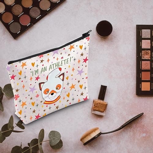 MNIGIU Fantastic Fox Inspired Ash Gift I’m Athlete Makeup Zipper Pouch for Fox Ash Lover (Athlete), Medium thumbnail 2