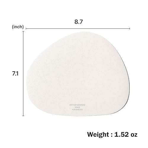 GREEDY FARMERS Mouse pad, Non-Slip Washable Waterproof Computer Mouse pad (Vanilla Cream) thumbnail 6
