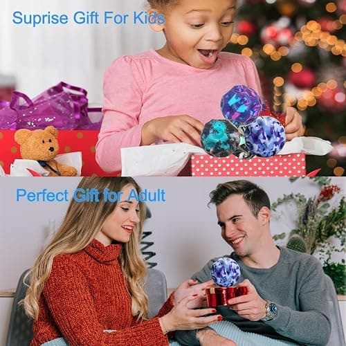 PAKSPAK 4 Pack Moon Bouncy Ball for Kids, Super High Bouncy Balls for Kids, Easter Egg Fillers, Easter Busket Stuffers for Boys thumbnail 6