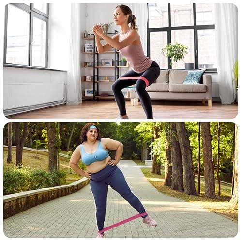 Houselog Resistance Bands Tension Bands for Exercise with 5 Different Resistance Levels Non-Slip Elastic Loop Workout Bands for Home, Gym, Strength,Physical Therapy,Rehab,Yoga thumbnail 7