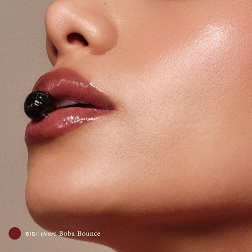 EADEM Tinted Lip Balm, Moisturizing Lip Gloss Tube for Women, Boba Bounce | Le Chouchou, Lip Softening Balm with Cooling Metal Applicator, Plumps & Smoothes Lips, Infused with Acai & Mongongo Butter thumbnail 4