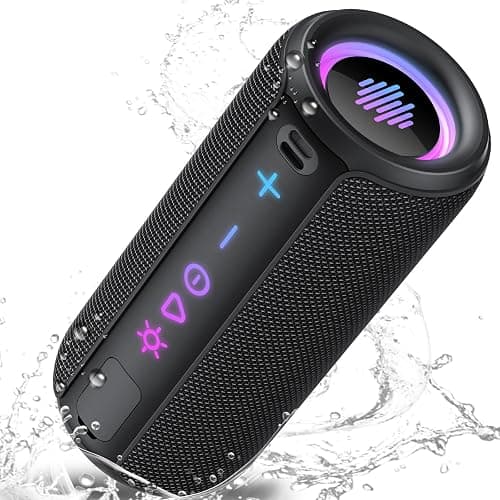 TIMU Cassa Bluetooth Portatile Potente 24W, Altoparlante Bluetooth 5.4 con Miglioramento Basso 3.0, IPX7 Speaker BluetoothAccoppiamento TWS - Image 1
