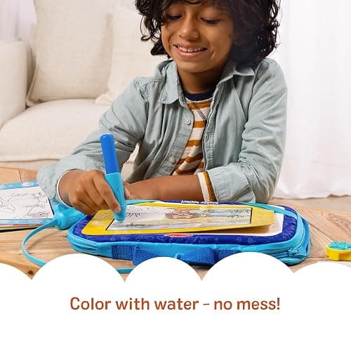 Melissa & Doug Water Wow! Take-Along Reusable Color-Reveal Drawing Set Mess-Free Multi-Activity Pad with Water PenTravel Toy for Toddlers & Kids Ages 3+ thumbnail 4