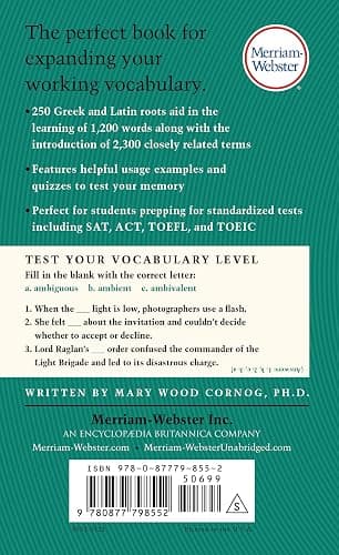 Merriam-Webster’s Everyday Language Reference Set: Includes: The Merriam-Webster Dictionary, The Merriam-Webster Thesaurus, and The Merriam-Webster Vocabulary Builder thumbnail 13
