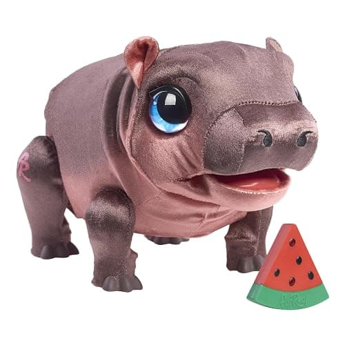 FurReal Sally The Silly Hippo, 9 Inch Interactive Plush, Kids Toys for Ages 4 Up by Just Play - Image 1