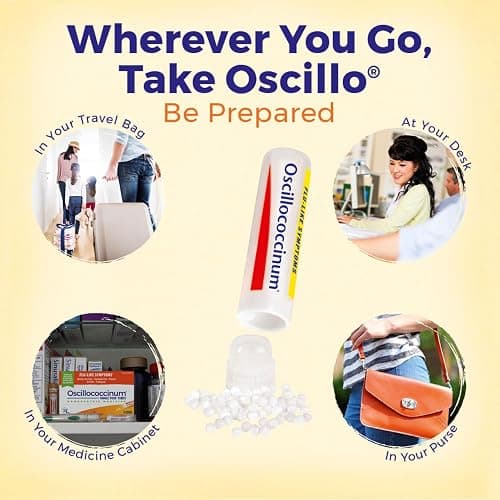 Boiron Oscillococcinum for Relief from Flu-Like Symptoms of Body Aches, Headache, Fever, Chills, and Fatigue - 6 Doses thumbnail 5