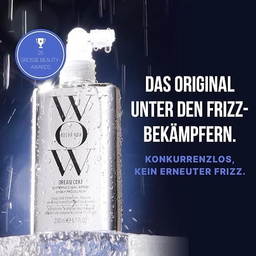 Color Wow Dream Coat Anti Frizz Spray für superglattes Haar, Hitzeschutz für Haare hält bis zu 3 Haarwäschen, Glanzspray für geschmeidige Haare, 200ml thumbnail 2