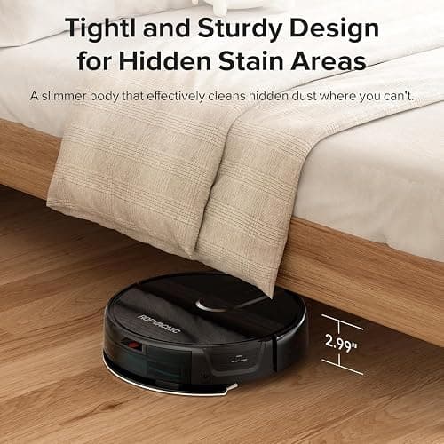 ROPVACNIC Robot Vacuum Cleaner Robot Vacuum and Mop Combo with 5200Pa Suction, Personalized Cleaning Adjustments, Self-Charging Robotic Vacuum Cleaner, Advanced Obstacle Avoidance thumbnail 5