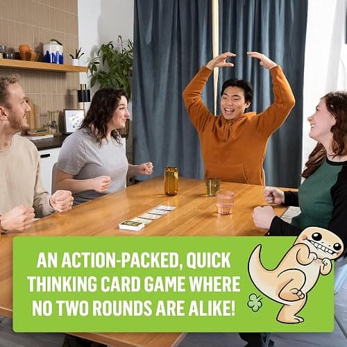 Exploding Kittens Coyote Created by Tim Ferriss | Perfect for Family Fun, Game Night, and Travel | 3-8 Players, 10 Mins, Ages 10 and Up thumbnail 5