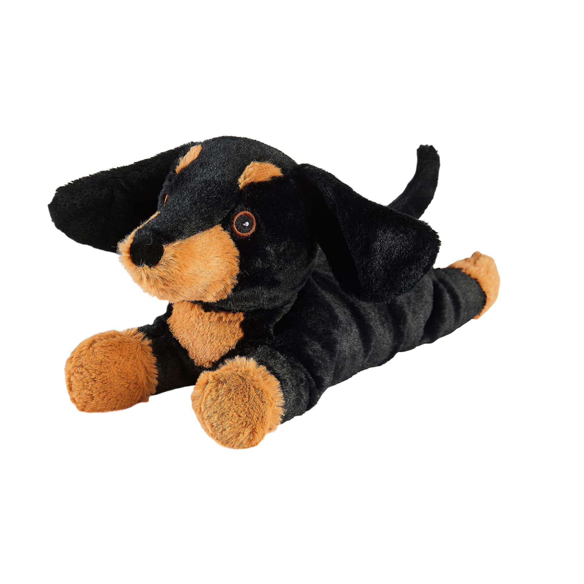 Warmies Plush Dachshund Wheat Bag Microwave Safe, Fully Heated Weighted Teddy Bear with French Lavender Scent, Hot or Cold Teddy Bear for Anxiety and Relaxation, Junior Size - Image 1