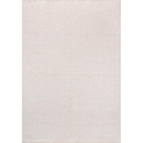 CAMILSON Easy Jute Rug 6x9, Indoor Outdoor Off-White Farmhouse Area Rugs for Living Room Patio and Kitchen Rug, Solid Woven Design, Easy-Cleaning, Washable Outside Carpet Alfombras (6 x 9) thumbnail 2