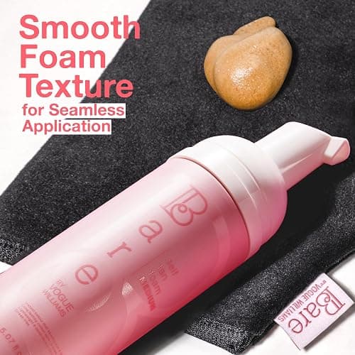 Bare by Vogue - Medium Tan Self-Tanning Foam - Suitable for All Skin Types - Self Tanner for Face & Body - Long-Lasting Fake Tan - 150ML thumbnail 6
