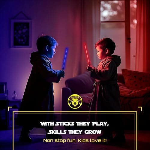 Lightsaber Chopsticks Light Up Star Wars Chopstick Light Up Mini Light Saber Chopsticks for Adults Cool Chopstick Light Saber Sticks Led Chop Sticks Jedi Stix Blue Red 2 Pairs thumbnail 4
