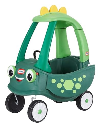 Little Tikes Cozy Coupe Dinosaur – Amazon Exclusive Large, Green - Image 1