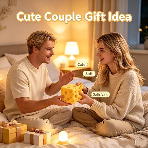 Cheese Squishy Stress Relief Toy, Jumbo Squishy Cheese Sensory Fidget for Adults, Big Cheese Squishy Slow Rising Squishies, Giant Cheese Squishy Squeeze Toy for Anxiety, Popular Squishies Stocking thumbnail 4