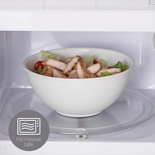 COOK WITH COLOR Mixing Bowls with Lids - 12 Piece Plastic Nesting Bowls Set includes 6 Prep Bowls and 6 Lids, Microwave Safe Mixing Bowl Set (Sage) thumbnail 8